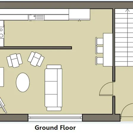 Stylish & Modern 6-bed Townhouse W/parking Apartment