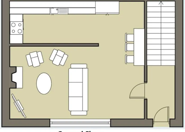 Stylish & Modern 6-bed Townhouse W/parking Lejlighed